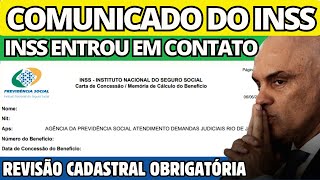 INSS ENTROU EM CONTATO COM OS APOSENTADOS! VOCÊ RECEBEU CARTA OFICIAL COM ESTE AVISO