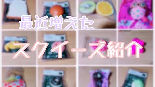 最近増えたスクイーズ紹介【ＢＧＭあり】説明欄必読⚠️⚠