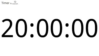 20 Hour Countdown Timer