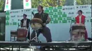 三連休乗車券で行く秋田の旅＃18 プレ国文祭 なまはげ郷神楽｢来神｣　2013/10/14