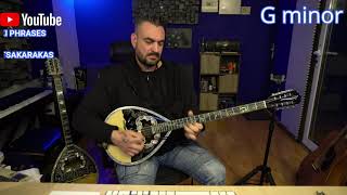 Bouzouki short phrases by George Tsakarakas ( G Minor 1 ) Tsakarakas_Bouzouki_Academy