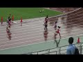 2022.0.721 岡山県中学総体 女子100ｍ 予選8組