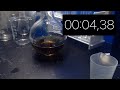 Iodine clock reaction / “Egyptian Night Reaction”