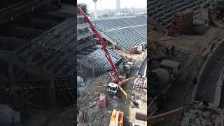 Renovation of Gaddafi Stadium Lahore  new look #cricket ##dronevideo #gaddafistadium