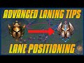 ADVANCED LANING TIPS : Lane Positioning + Faking CS + Mind Games + Dodging Patterns