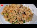 srilankan chicken fried rice restaurant style srilankan street food