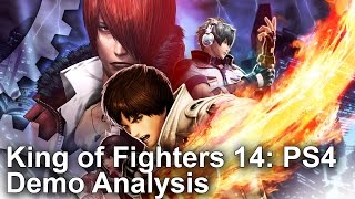 King of Fighters 14: PS4 Demo Analysis + Frame-Rate Test