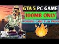 (100MB) GTA 5 Highly Compressed For PC | Working Gameplay Proof | Installation + Download Link π₯β€π
