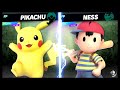 Super Smash Bros Ultimate Amiibo Fights – Pikachu vs the World #10 Pikachu vs Ness