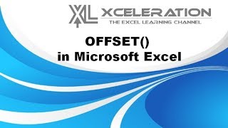 How to use the OFFSET() function in Microsoft Excel