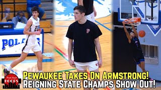 Armstrong Takes On Loaded Wisconsin Team! Pewaukee Is Stacked!