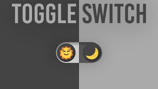 CSS Only Toggle Switch (No JavaScript) | Toggle Switch