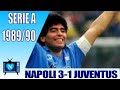 Napoli - Juventus 3-1 | serie A 1989-90 | Long highlights