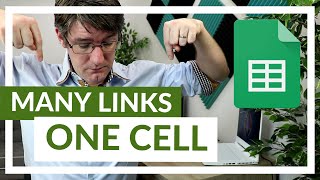 Multiple hyperlinks in a single cell in Google Sheets
