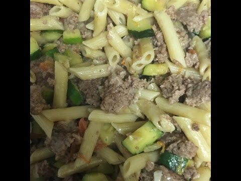 Recipe for Pasta Primavera with Italian Turkey Sausage