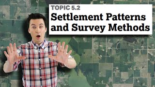Long Lots, Township & Range, Metes & Bounds, & Settlements [AP Human Geography Unit 5 Topic 2] (5.2)