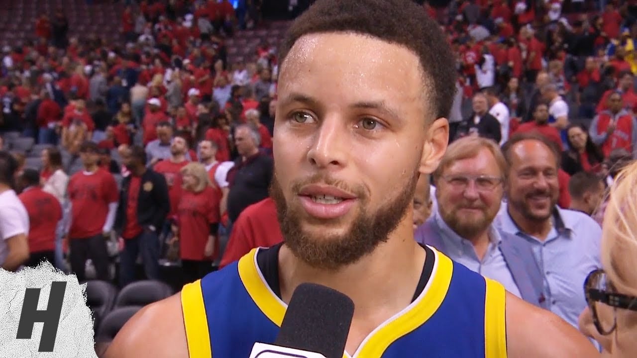 Stephen Curry Postgame Interview - Game 2 | Warriors Vs Raptors | 2019 ...