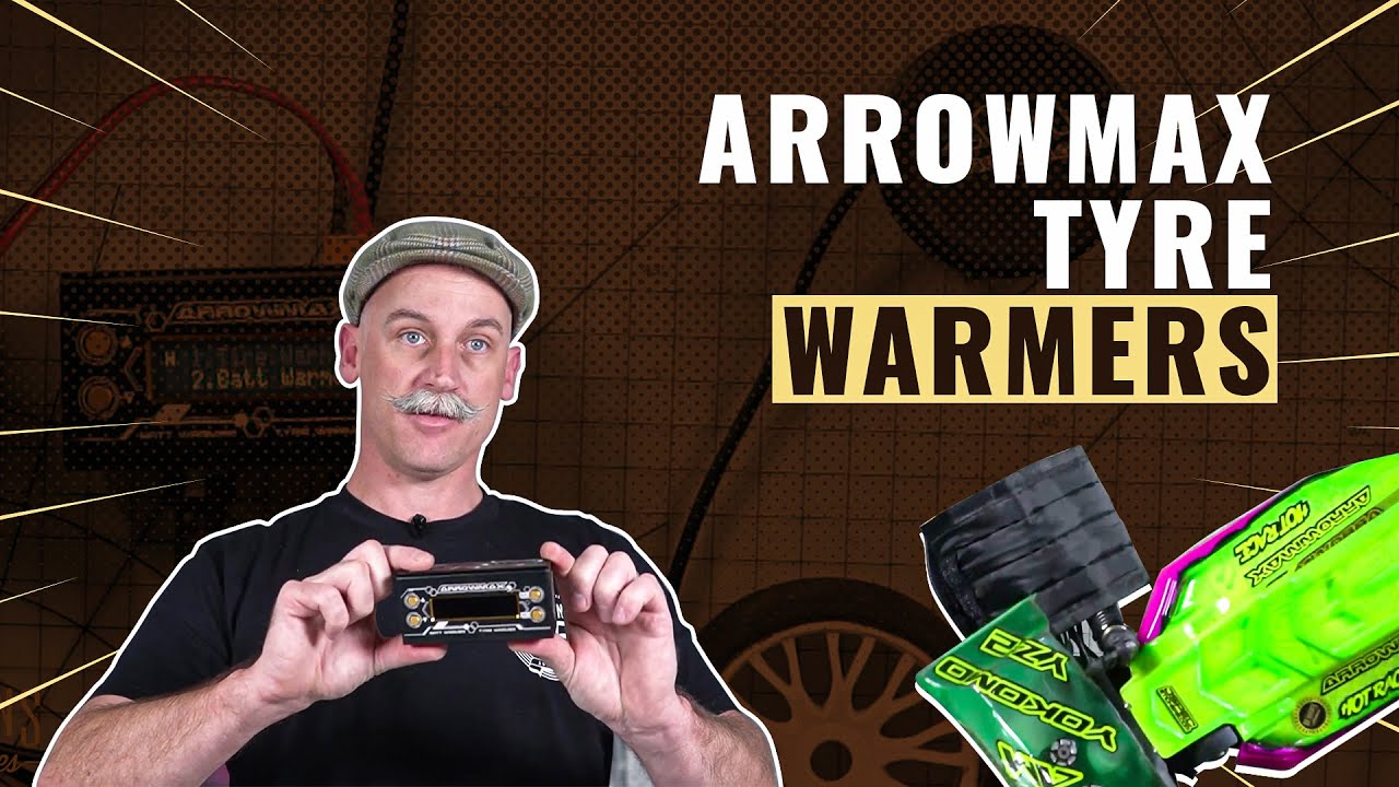 Arrowmax | Tire Warmers for Radio Control Cars | #askHearns
