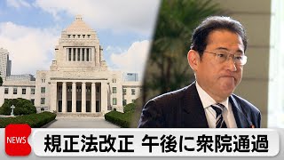 政治資金規正法改正案 6日衆院通過へ　政活費の10年後全額公開など盛り込む