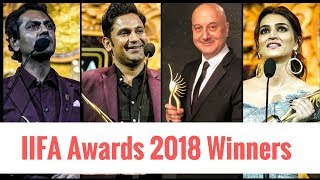 IIFA 2018 Winners | IIFA Awards 2018 Full Winner List | IIFA Awards 2018 #Bollywood