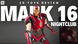 SAMPAI TEPUK TANGAN! REVIEW ZD TOYS IRON MAN MARK 16 NIGHTCLUB