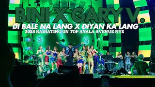 BINI and Gary V Di bale na lang x Diyan ka lang at Radiating on Top Ayala Avenue #biniph #bini #fyp