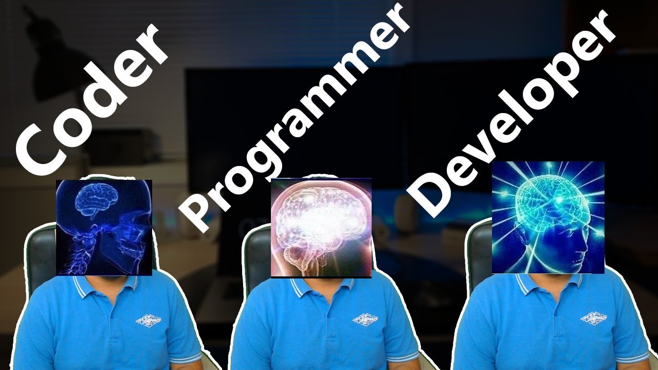Coder Vs Programmer Vs Developer Hindi Youtube