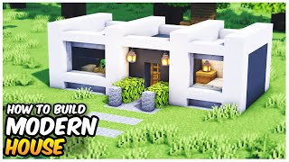 Minecraft: How to Build a Modern House | Easy & Simple Minecraft House Tutorial
