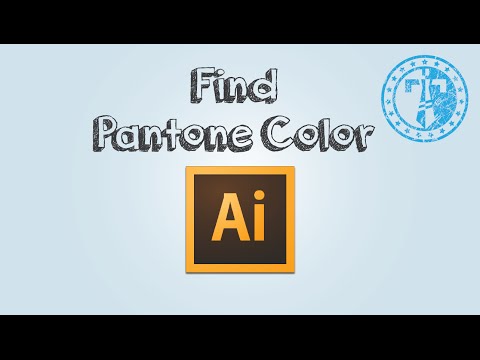 How to find pantone color code in Adobe Illustrator How to find pantone color code in Adobe Illustrator