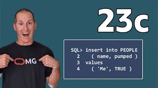 BOOLEAN arrives in the Database!