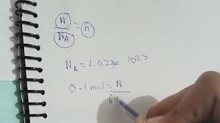 calculate the no. of carbon atoms in 0.1mol