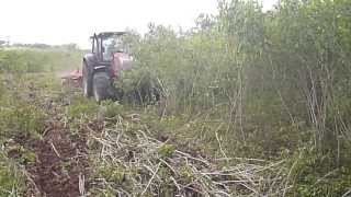 Valtra T171  land clearance