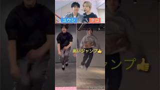 【RIIZEとnct wish】🧡タロと💙ユウシ🕺同じ事務所🙌ダンスの系統は似てるかも！？#ショウタロウ