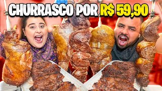 CHURRASCARIA MAIS BARATA DA CIDADE | NOVILHO GRILL