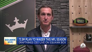 DraftKings CEO Jason Robins on NFL sports betting: This a big day and weekend for us