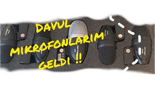 Davul Mikrofonları aldım Behringer BC 1500 (Başımdan Geçenler)