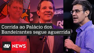Confira como foi a quarta-feira (24) dos candidatos ao governo de São Paulo