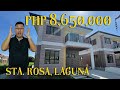 4BR Single Detached House for Sale in Sta Rosa Laguna (RFO) Villa Anthurium | House Tour 2023