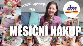 Velký nákup v DM drogerii - Bio jídlo | vegan 🌱 #prosteja | 2025