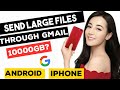 How to Send Large Files Through Gmail