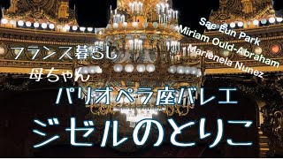 パリ・オペラ座公演、ジゼル。2024年5月バレエ好きのおばさんは瞬く間に虜になったのでした。毎日忙しくても日常を忘れる時間は大切。