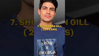 Top 10 youngest cricket players in india #ytshort