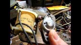 Repair of a 1958 Newcomb model P12C classroom record player