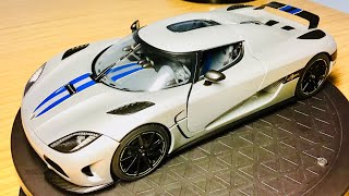 AUTOart Signature Series | Koenigsegg Agera 1/18 (Metallic Sliver) | In Depth Review! Very Rare!