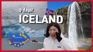 Iceland Travel Guide 2023, Perfect 9 day Iceland Itinerary. Ring Road Trip Iceland, Golden Circle