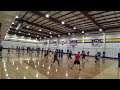 coed volleyball highlights 20240215 game 1