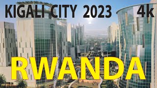 Kigali City , Rwanda 4K By Drone 2023