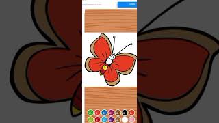 Beautiful Butterfly Coloring And Drawing/ How to draw butterfly easy step by step