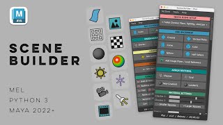 Scene Builder - Trailer - Maya Python Tool