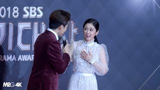 181231 장나라 - SBS 연기대상 레드카펫 4K